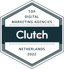 Award: Top Digital Marketing Agencies in the Netherlands 2022 by Clutch